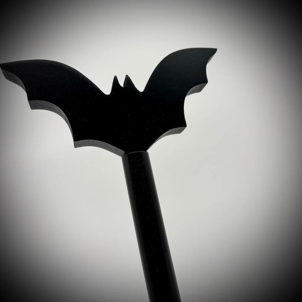 Halloween Bat Paper Towel Holder‎ Coffin Kitchen Display Stand Gothic Decor